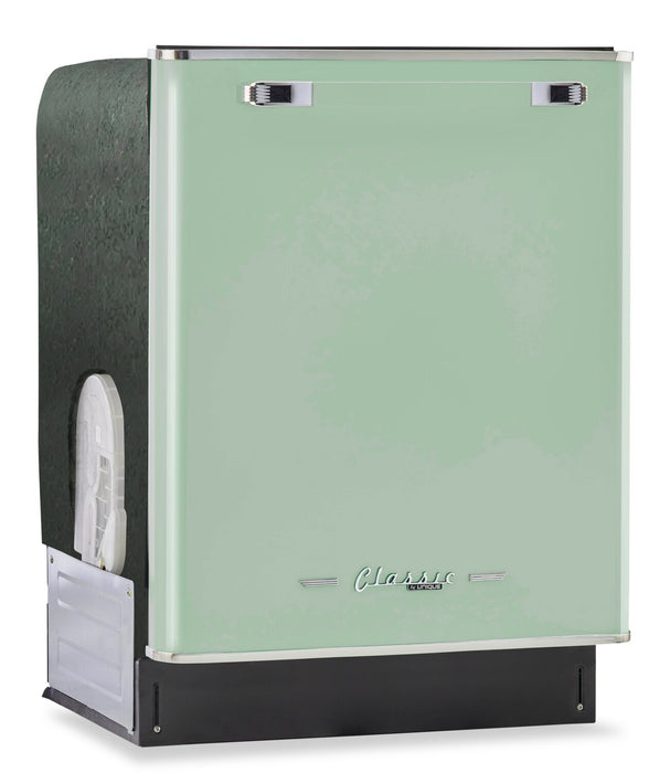 Classic Retro by Unique 24\" 45 dBA Top-Control Dishwasher - Summer Mint Green - UGP-24CR DW LG