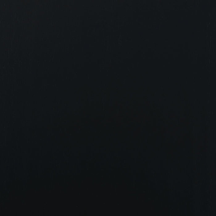 Bryn Dining Chair with Fabric Seat, Slat-Back - Black