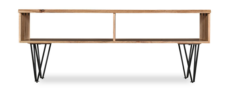Kaleb 57” Modern TV Stand for TVs up to 65” - Natural