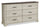Clara Bedroom 6-Drawer Dresser, 59"W x 34"H - Bleached Oak & Brown