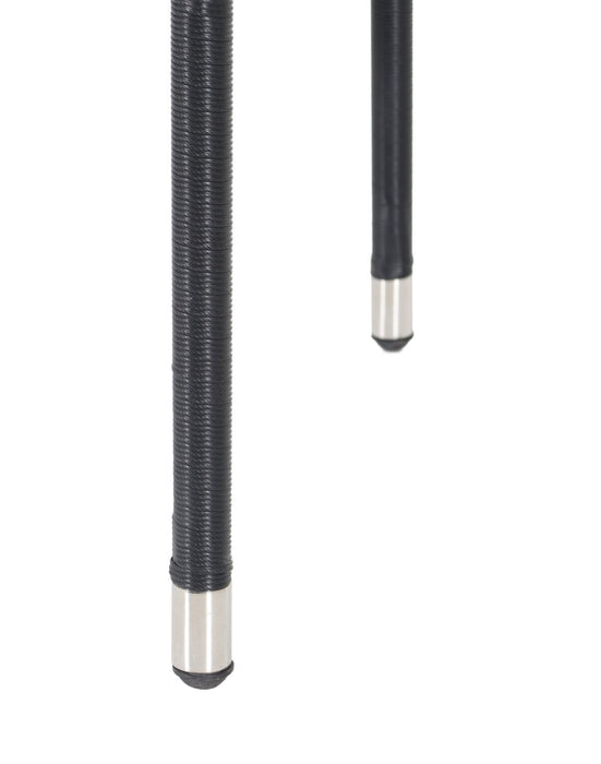 Arizona Outdoor Patio Chair - Hand-Woven Resin Wicker, UV & Weather Resistant - Black