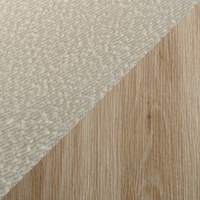 Joss 5pc Dining Set with Table & 4 Chairs - 63-86.5\"W Butterfly Extension, Metal  - Natural/White