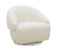 Villa Swivel Accent Chair - Ivory 