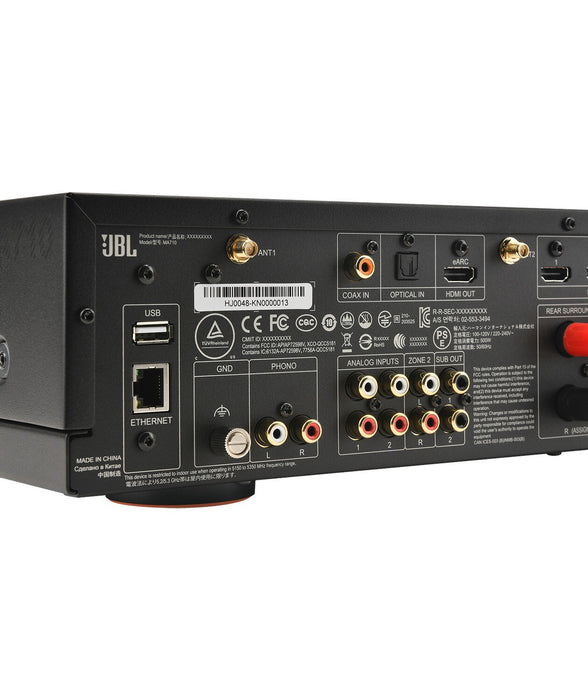 JBL MA710 7.2-Channel 8K AV Receiver - White (JBLMA710WHTAM)