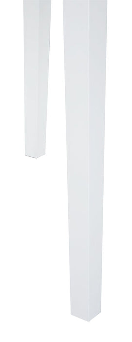 Bryn Drop-Leaf Dining Table, 42\" Round - White