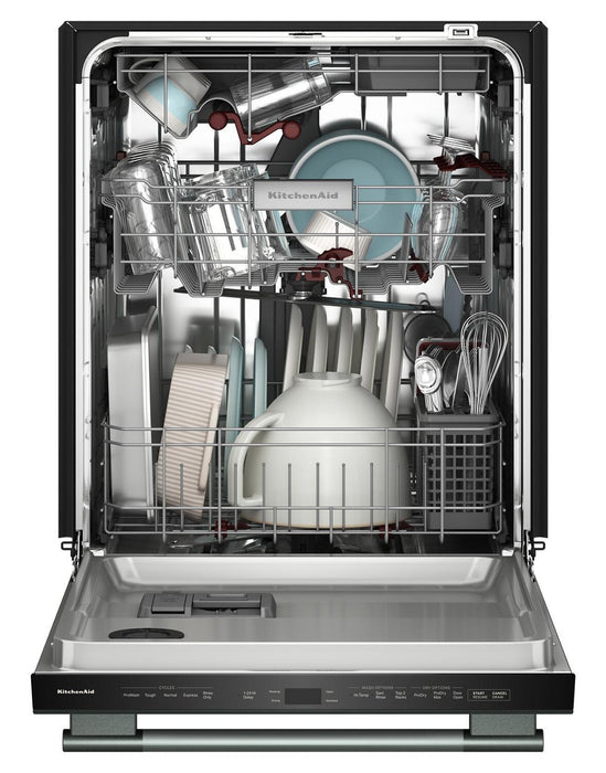 KitchenAid 24\" 44 dBA Dishwasher with 360° Max Jets™ Third Rack – Juniper - KDTS624SJP