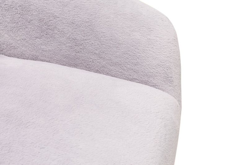 Hugz 45\" Fabric Accent Chair - Grey