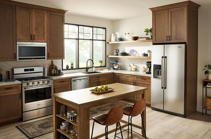 Maytag 36\" 20.8 Cu. Ft. Side-by-Side Refrigerator - Fingerprint-Resistant Stainless - MRSC6636RZ