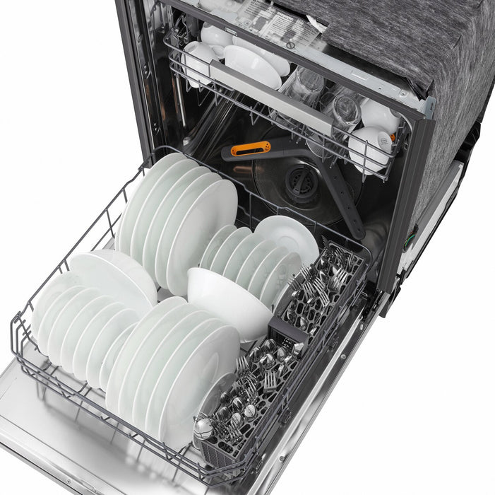 LG 24\" 46 dBA Built-In Top-Control Dishwasher with QuadWash® - Stainless Steel - LDNPQ555S