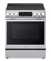 LG 6.3 Cu. Ft. Smart Electric Range with Air Fry – Fingerprint Resistant Stainless Steel - LSEL6335XE 
