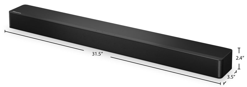 HISENSE HS2100 2.1 Channel 240W Soundbar with Wireless Subwoofer