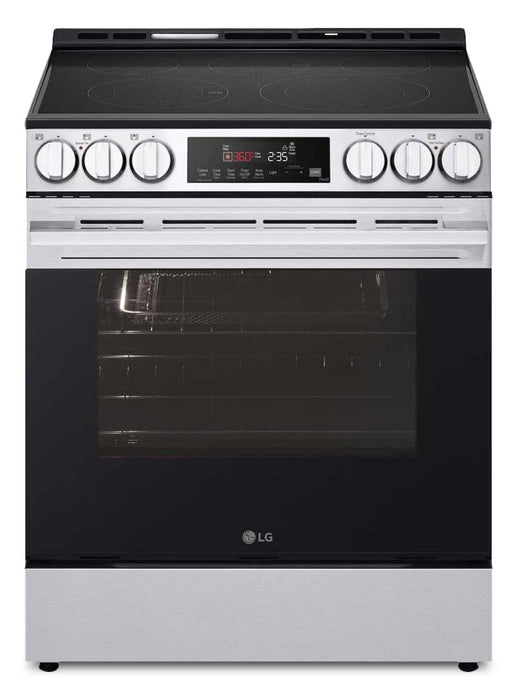 LG 6.3 Cu. Ft Smart Electric Range with EasyClean® - Smudge Resistant Stainless Steel - LSEL6333XE