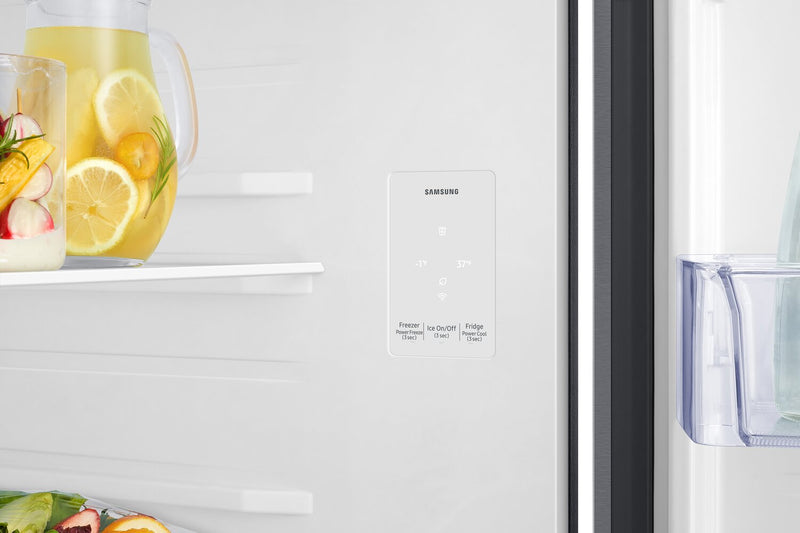 Samsung 30\" 17.6 Cu. Ft. Smart Top-Freezer Refrigerator - Stainless Steel - RT18DG6500SRAC