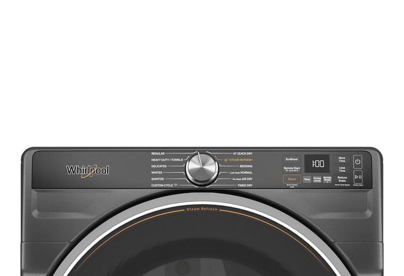 Whirlpool 7.4 Cu. Ft. Smart Electric Dryer with Steam - YWED6720RU