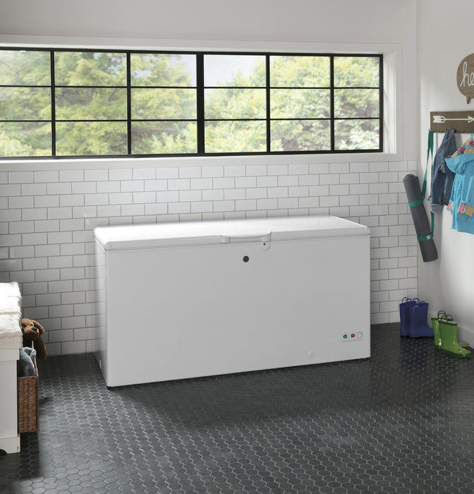 GE 15.7 Cu. Ft. Manual Defrost Chest Freezer - FCM16SLWW