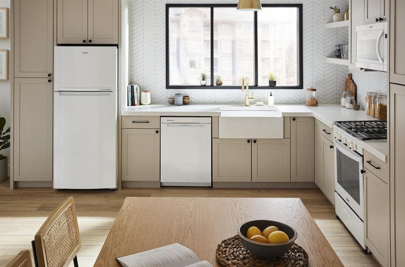 Whirlpool 28\" 16.3 Cu. Ft. Top-Mount Refrigerator - White - WRTX5328PW