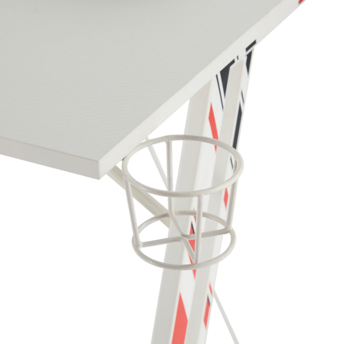 Sparta Gaming Desk - White