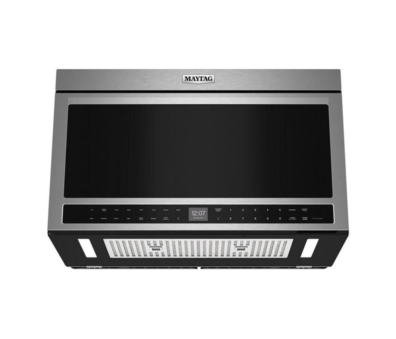Maytag 1.1 Cu. Ft. Flush Mount Over-the-Range Microwave-Toaster Oven - Stainless Steel - YMMMF8030PZ
