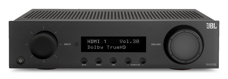 JBL MA510 5.2-Channel 8K AV Receiver - Black (JBLMA510BLKAM)