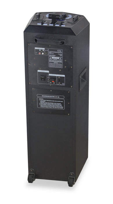 Monster Remix 300W DJ Party System with Bluetooth and Wireless Mic (10-MNREMIX)