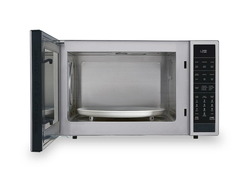 Sharp 1.5 Cu. Ft. Carousel® Countertop Microwave Oven - Stainless Steel - SMC1585KS