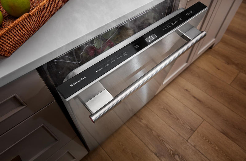 KitchenAid 24\" 47 dBA Dishwasher with Third Level Utensil Rack – Black - KDFS224SBL