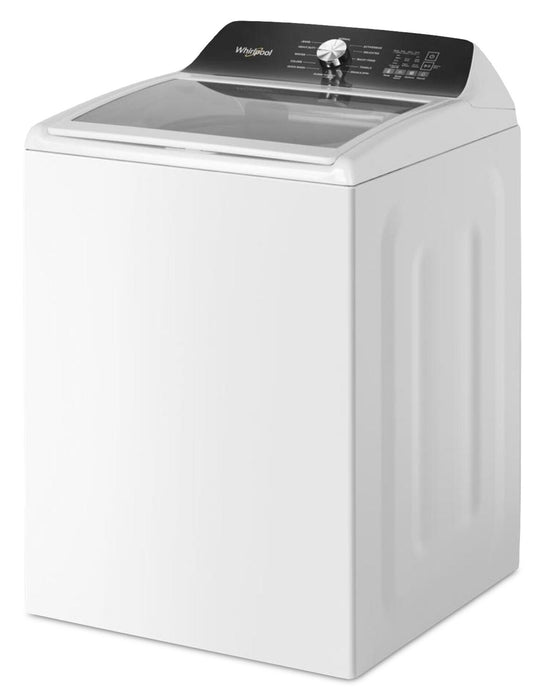 Whirlpool 5.2 Cu. Ft. Top-Load Agitator Washer with Built-In Faucet - White - WTW5025SW