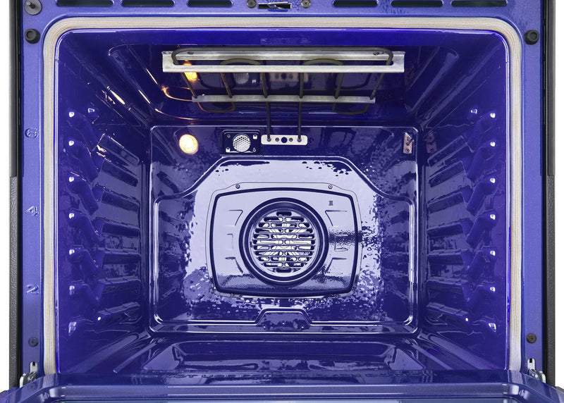 LG 6.3 Cu. Ft. Smart Electric Range with Air Fry – Black Stainless Steel - LSEL6333ZE 