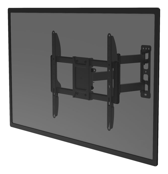 Seneca SSA31 Full Motion Single Stud TV Wall Mount for 25\" to 70\" TVs – Black
