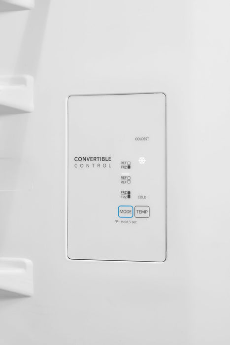 Midea 20 Cu. Ft. 3-in-1 Convertible Refrigerator-Freezer - White - MRU21C7BWW 