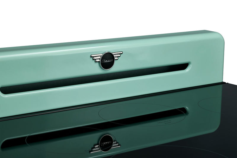 Classic Retro by Unique 30\" 3.9 Cu. Ft. Induction Range - Ocean Mist Turquoise - UNQ-30CR IC T