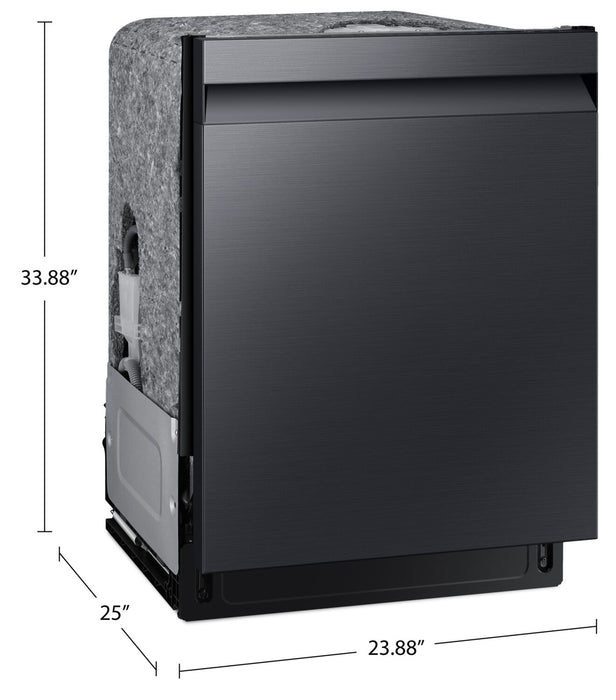 Samsung 24\" 46 dBA Smart Built-In Dishwasher with StormWash™ - Matte Black - DW80CG5450MTAA