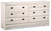 ["Yorkdale Bedroom 6-Drawer Dresser, 61.4\"W x 32.3\"H, Made in Canada - White"]
