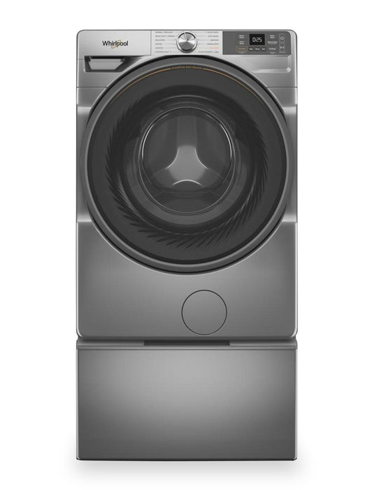 Whirlpool 5.2 Cu. Ft. Smart Front-Load Washer with FreshFlow™ Vent System - Radiant Silver - WFW5720RR