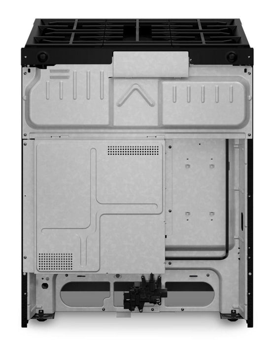 KitchenAid 30\" 5.0 Cu. Ft. Slide-in Gas Range with Convection Modes - Black Ore - KSGS530SBE