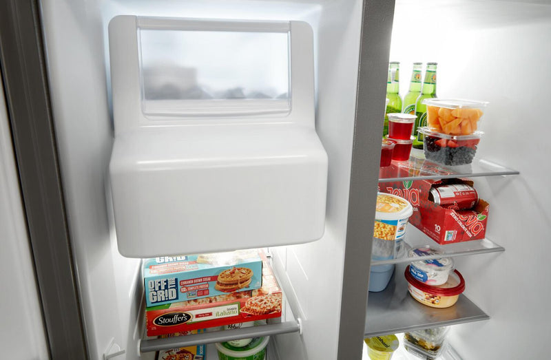 Maytag 36\" 25 Cu. Ft. Side-by-Side Refrigerator - Stainless Steel - MRSF4036PZ