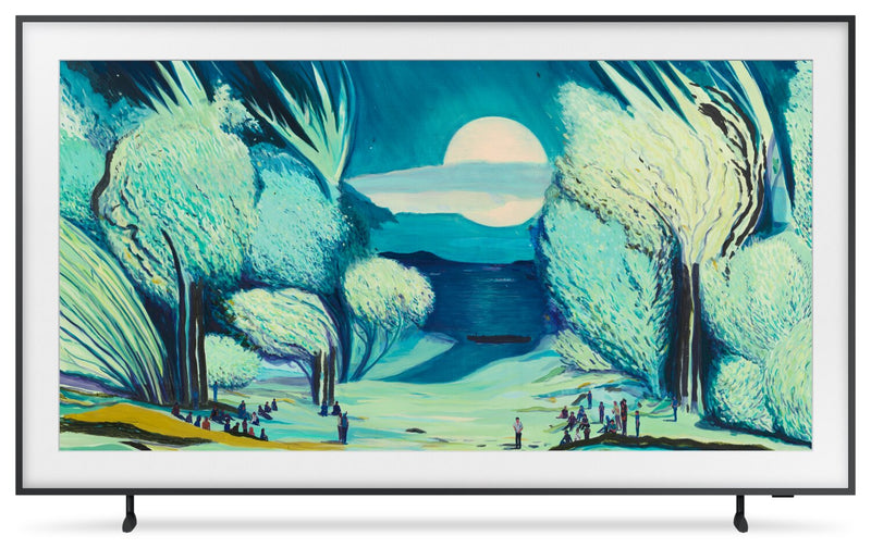 SAMSUNG 55\" LS03F The Frame with Vision AI QLED 4K UHD Smart TV (QN55LS03FAFXZC) - 2025 Model