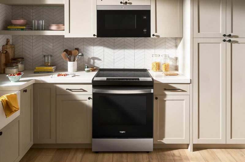 Whirlpool 6.4 Cu. Ft. Induction Range with No Preheat Air Fry - Stainless Steel - WSIS5030RZ