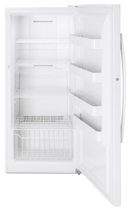 GE 14.1 Cu. Ft. Frost-Free Upright Freezer - FUF14SMRWW