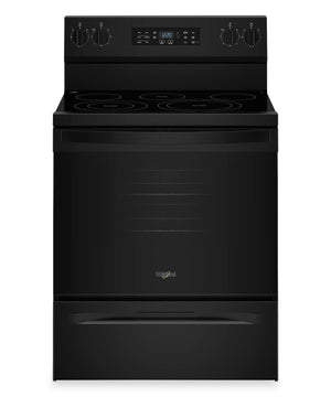 Whirlpool 5.3 Cu. Ft. Electric Range with Air Cooking – Black - YWFES5730SB