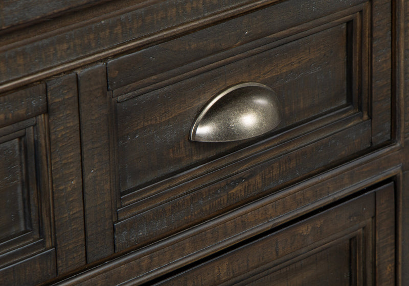 Hanson 50” Traditional Pine Lift Top Coffee Table with Storage and Casters - Graphite