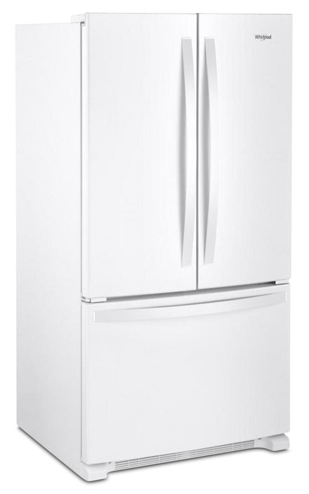 Whirlpool 36\" 20 Cu. Ft. Counter-Depth French-Door Refrigerator - White - WRFC2036RW