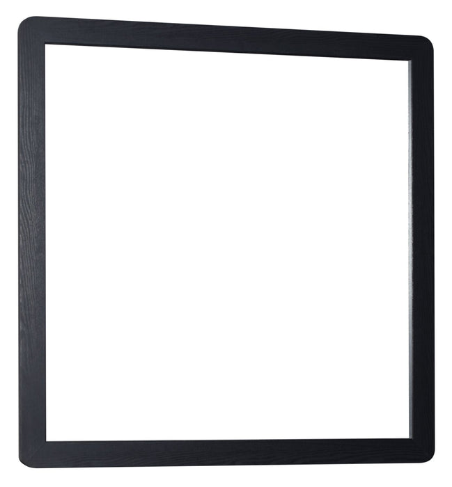 Milan Bedroom Dresser Mirror - Black