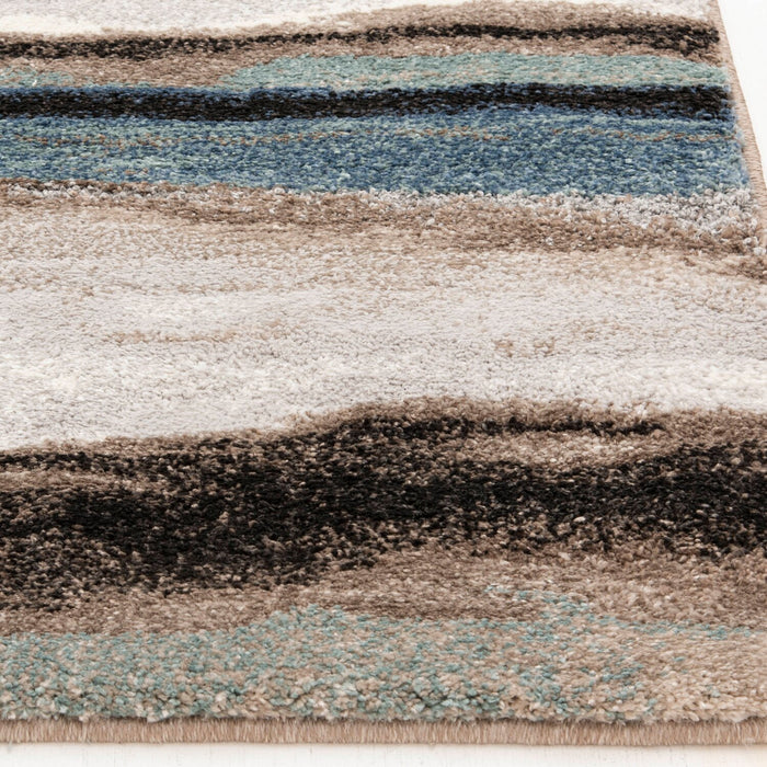 Lorin 5' x 7' Machine Woven Area Rug – Multicolour 