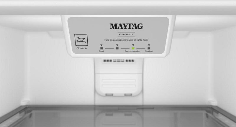 Maytag 30\" 19 Cu. Ft. Top-Freezer Refrigerator with Garage Mode – Black - MRTX5119SB