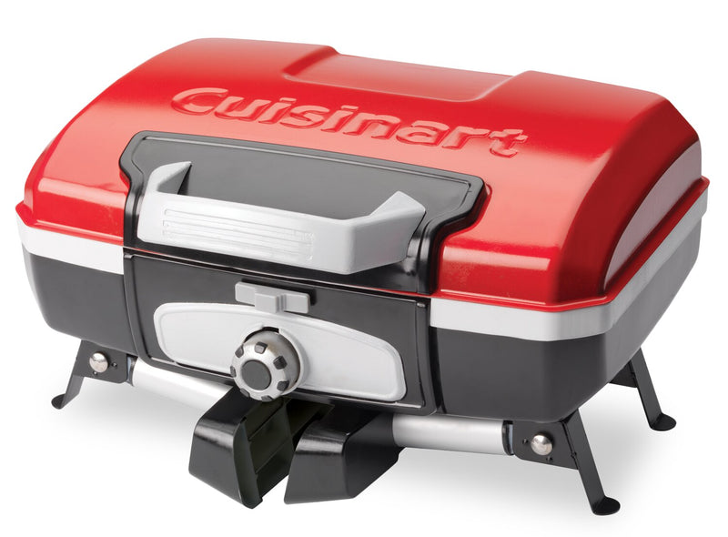 Cuisinart Petite Gourmet Portable Tabletop Gas Grill - Red - CGG-180T-C