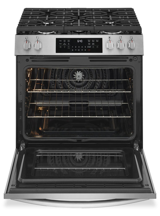 Frigidaire Gallery 5.1 Cu. Ft. Gas Range with Air Fry – Stainless Steel - GCFG3059BF\t
