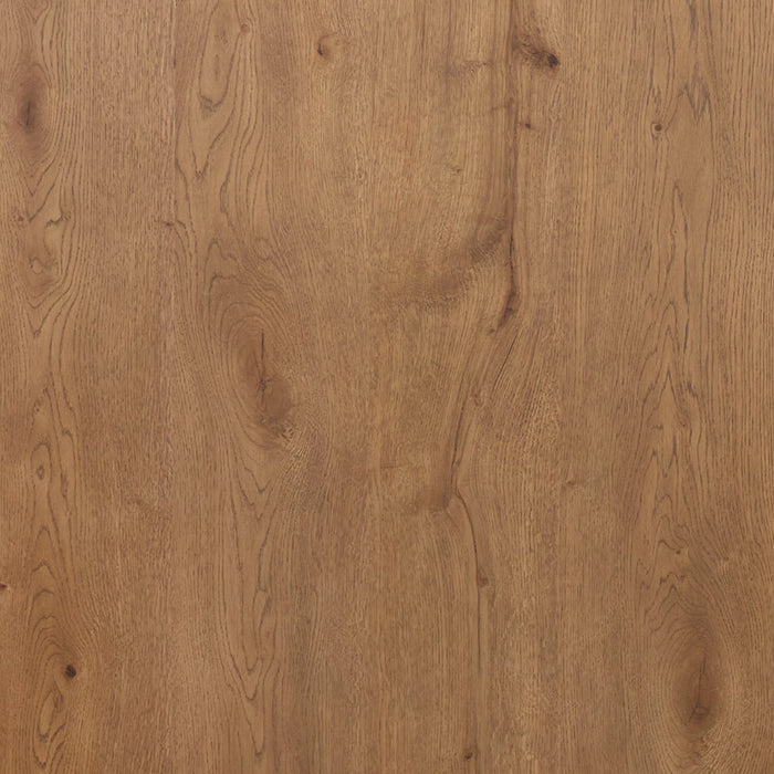 Scott Living Henri 7pc Dining Set with Table & Chairs, 66-84\"W Extension, Wood - Brown & Cream