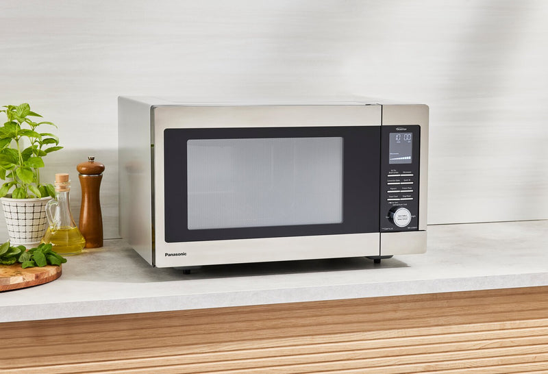 Panasonic 1.3 Cu. Ft. Countertop Microwave with Air Fry - NNCD66NSCF