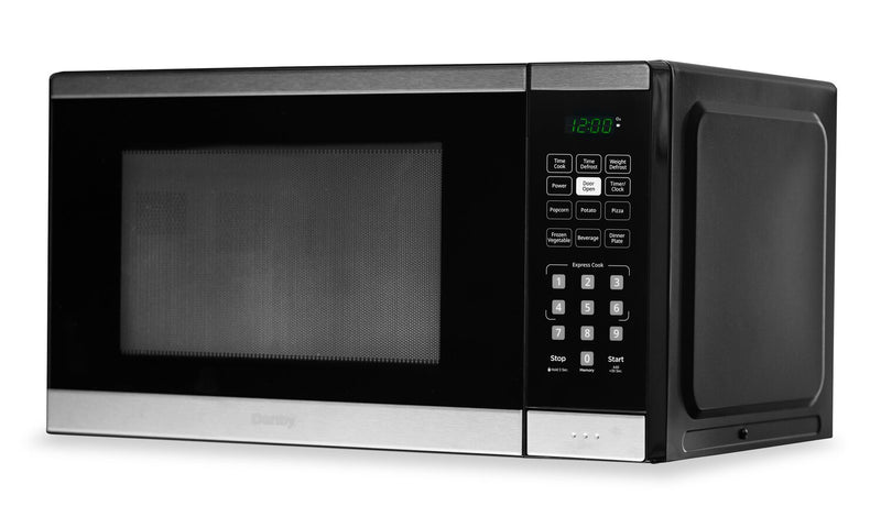 Danby 0.9 Cu. Ft. Countertop Microwave - Stainless Steel - DBMW0925BBS